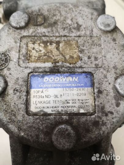 Компрессор кондиционера Tucson Sportage II 2.7