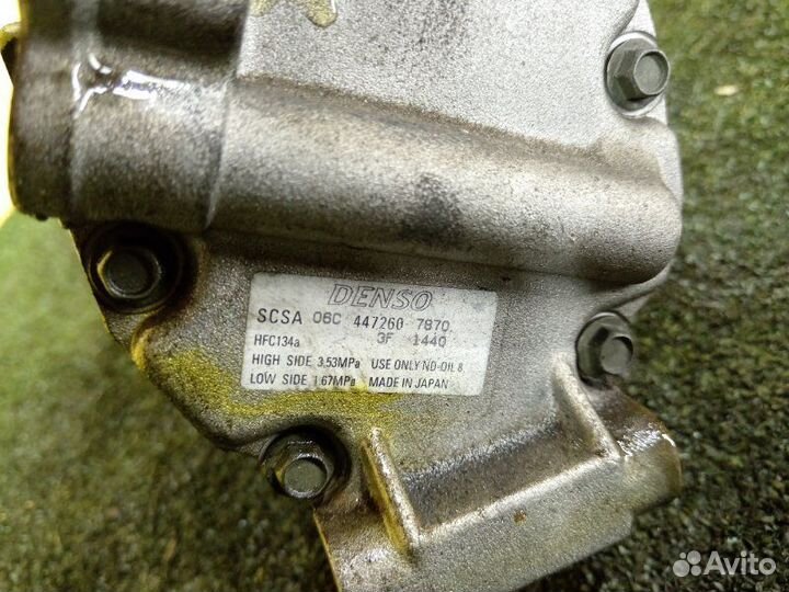 Компрессор кондиционера Toyota Platz SCP11-0074273