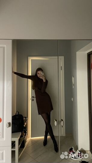 Платье коричневое Befree