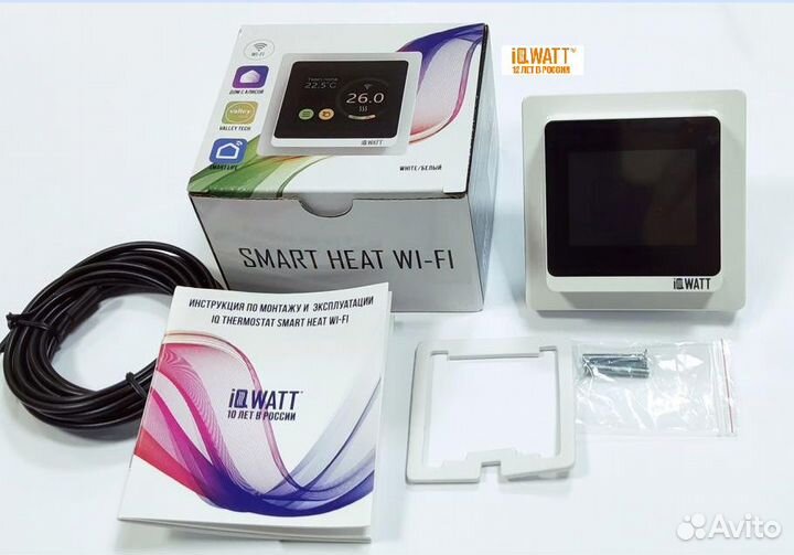 Программируемый терморегулятор iqwatt SMART heat W