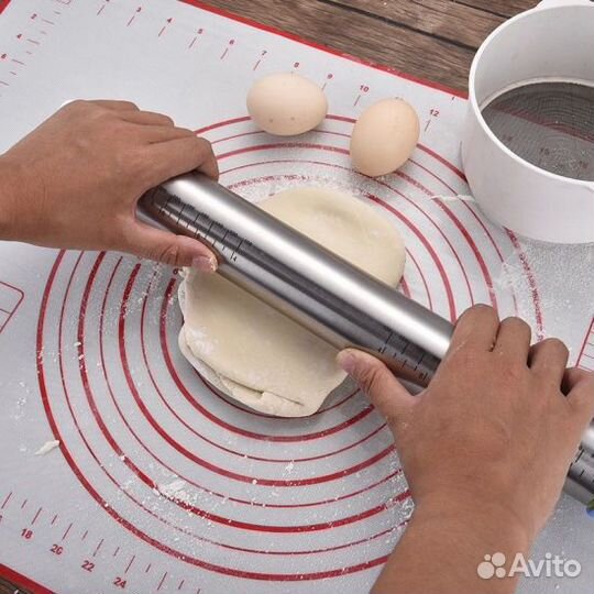 Силиконовый коврик для теста