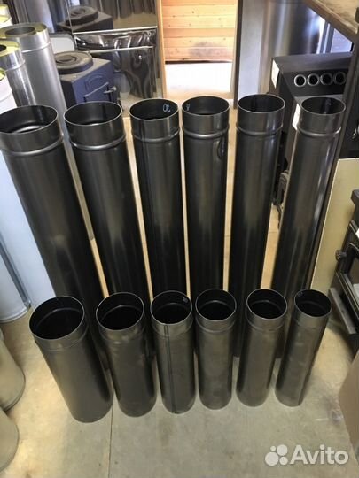 Трубы для дымохода стальные