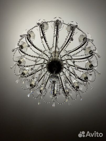 Люстра хрустальная чехия