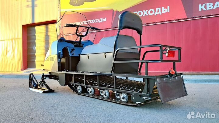 Снегоход promax yakut long 4T 19 Л.С black linе