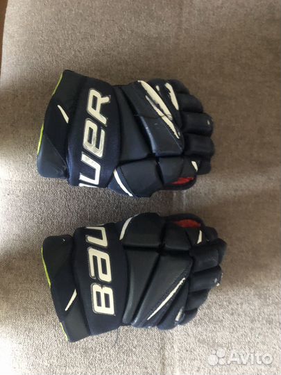 Краги хоккейные bauer 2,9x 12 размер бу