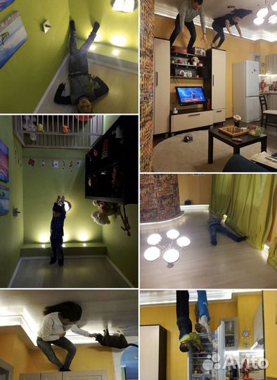 Семейный аттракцион в центре города