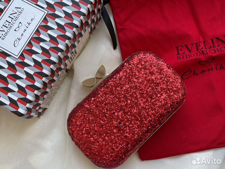 Новый клатч сумка эконика эвелина хромченко