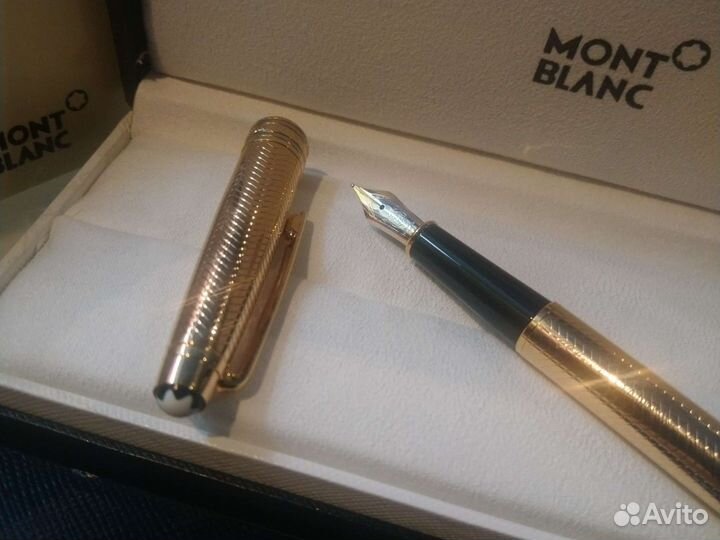 Ручка перо Montblanc Meisterstuck Geometry