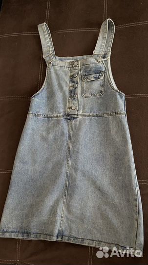 Джинсовый сарафан