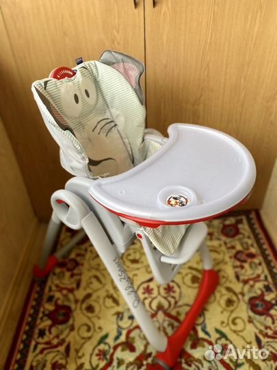 Стульчик для кормления chicco polly
