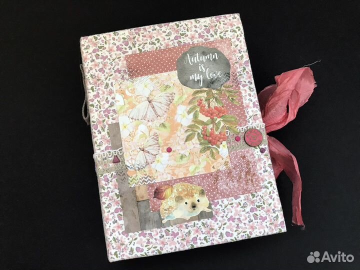 Блокнот ручной работы для записей и фото