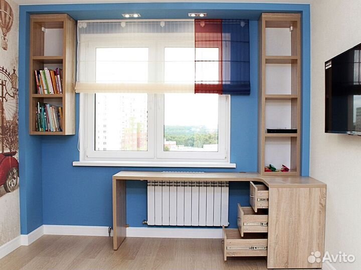 Школьный стол со шкафом в рассрочку