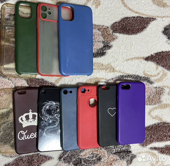 Чехлы на телефон iPhone 6,7,11