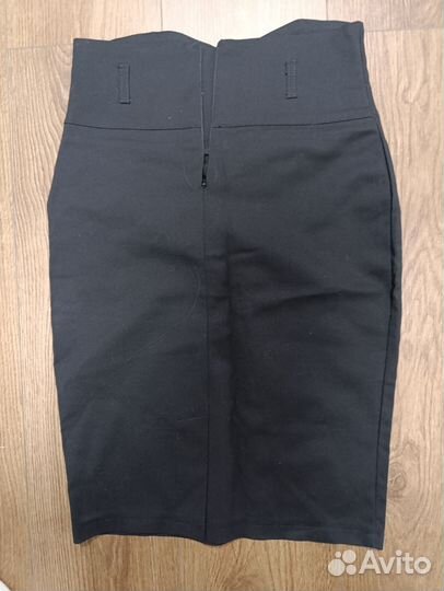 Высокая юбка карандаш xs