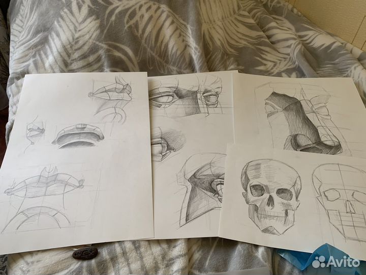 Домашка по живописи (натюрморт/пейзаж)