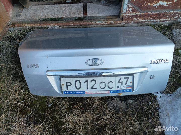 Дверь багажника (хлопушка) LADA priora седан