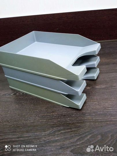 Лоток канцелярский, подставка для бумаг