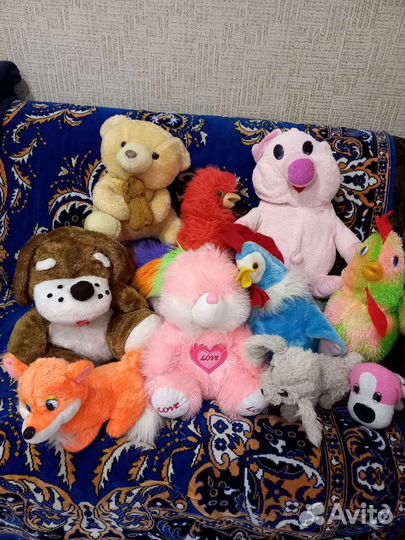 Мягкие игрушки пакетом