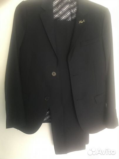 Костюм темно-синий школьный Karl Lagerfeld