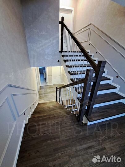 Лестница из ясеня