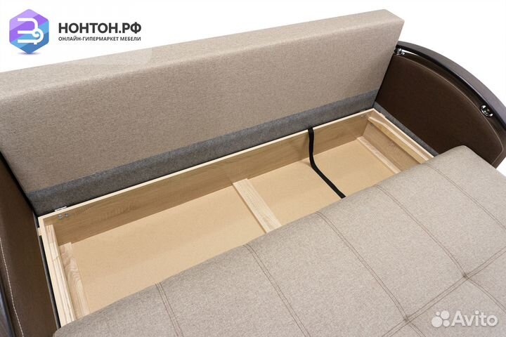 Диван еврокнижка София бежевый