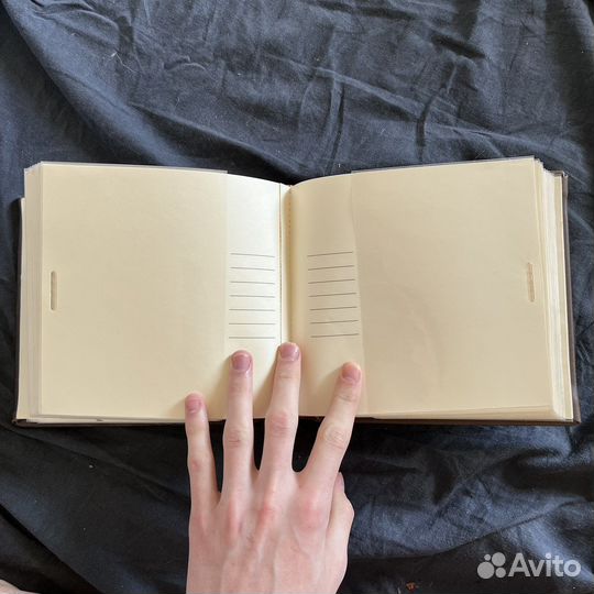 Винтажный фотоальбом из кожи