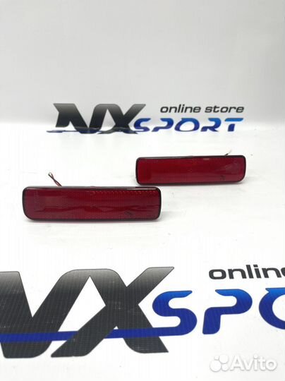 Диодные катафоты в бампер Нива Шевроле