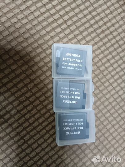 Аккумуляторы для Gopro Hero 5/6/7