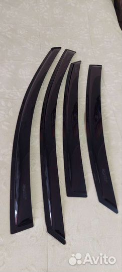 Ветровики на kia rio