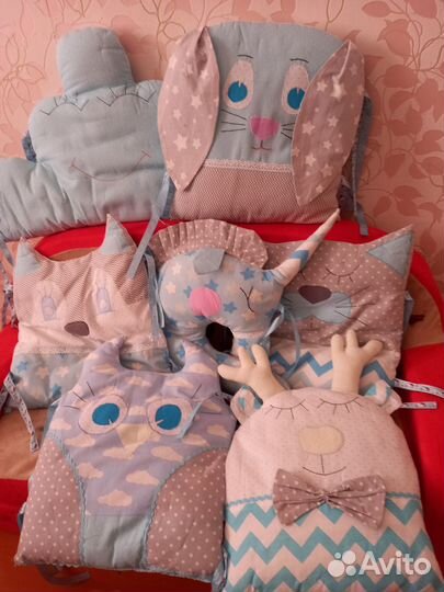 Бортики в кроватку