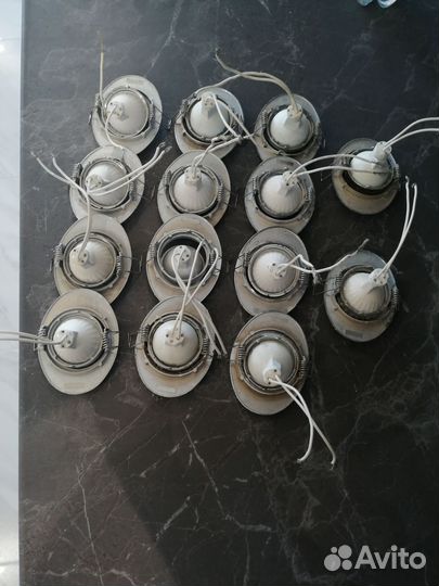 Точечные светильники бу