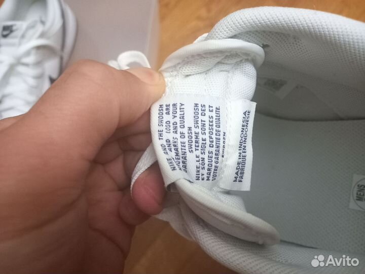 Кроссовки мужские nike dunk low белые