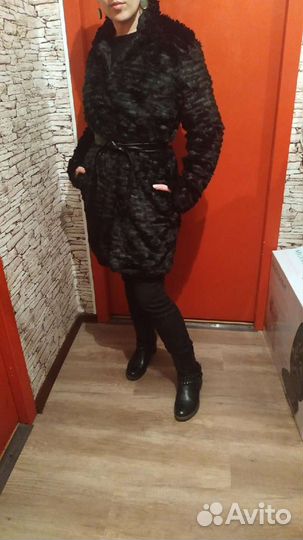 Шуба из эко-меха, новая Gepur