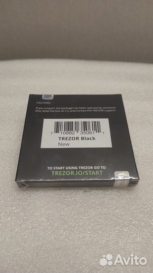 Крипто кошелек Trezor One Black