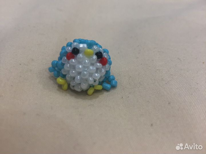 Попугай из бисера