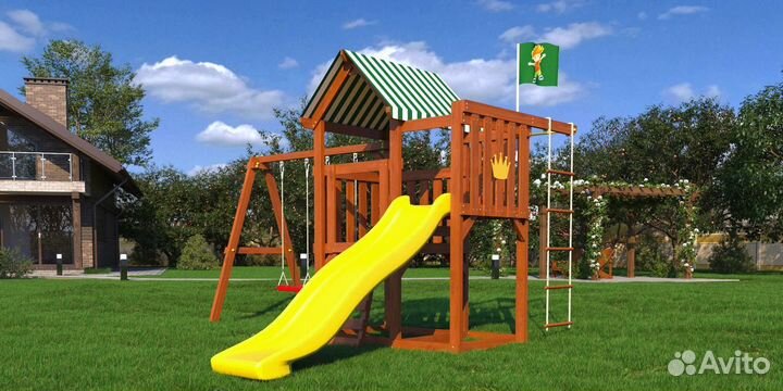 Уличная площадка Савушка TooSun (Тусун) 3 Plus