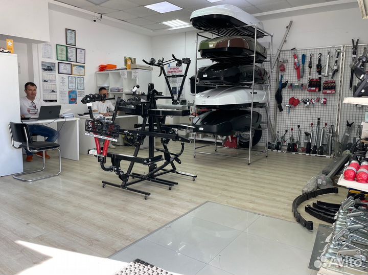 Лебедка прицепа в сборе с узлом крепления