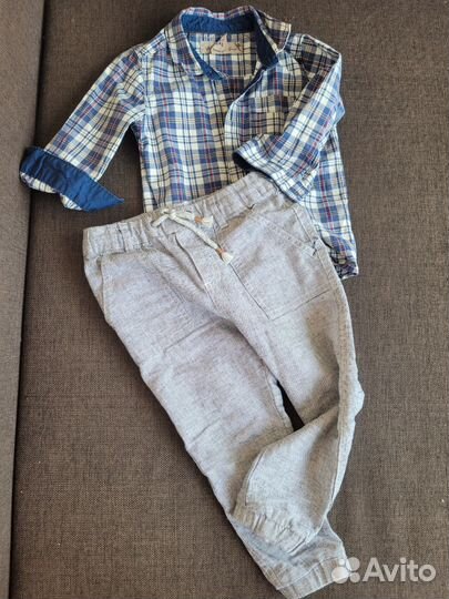 Фирменные вещи на лето мальчику 92