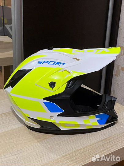 Шлем для мотоцикла эндуро кросс