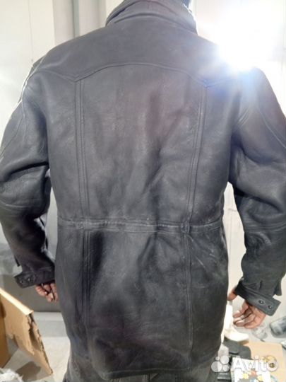 Куртка кожаная винтаж из 90
