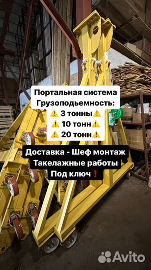 Аренда такелажного грузоподъемного оборудования