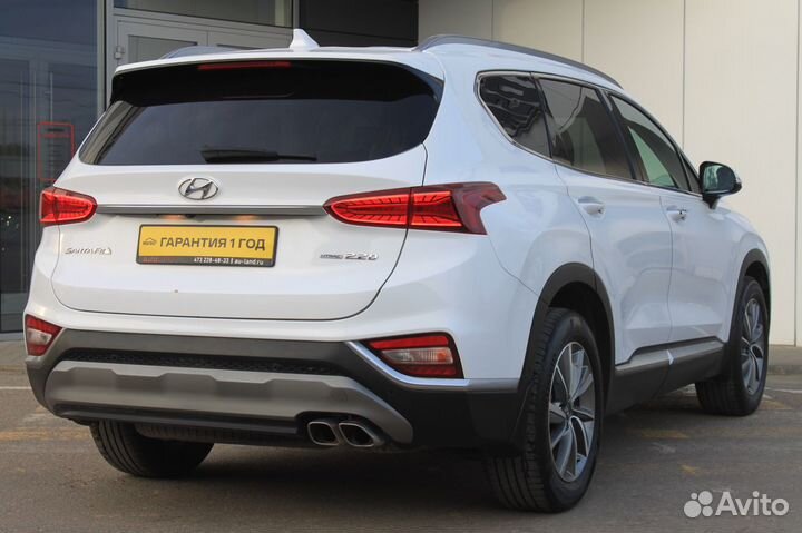 Hyundai Santa Fe 2.2 AT, 2019, 56 594 км