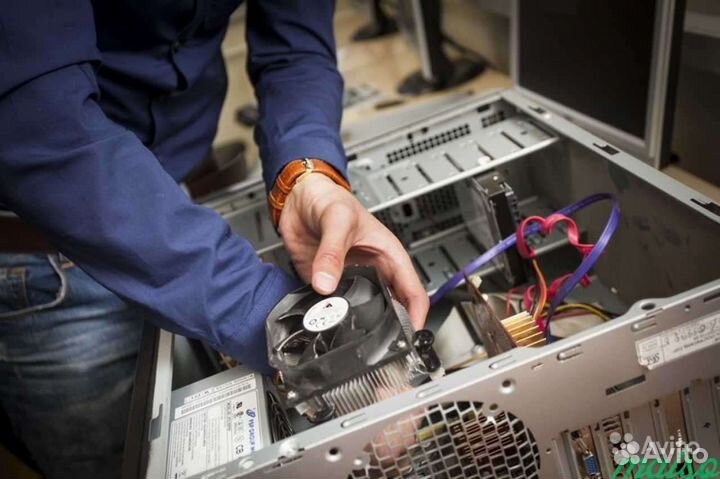 Ремонт телефонов, пк, ноутбуков