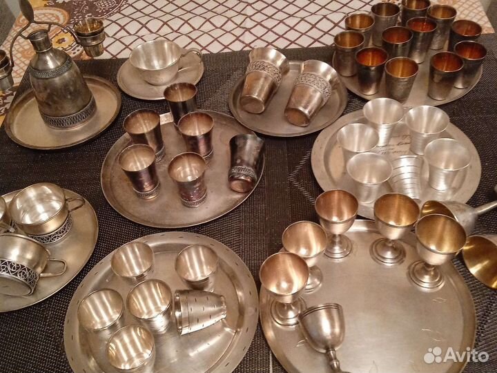 Мельхиоровая посуда