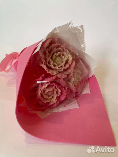 Букет из шоколадных цветов