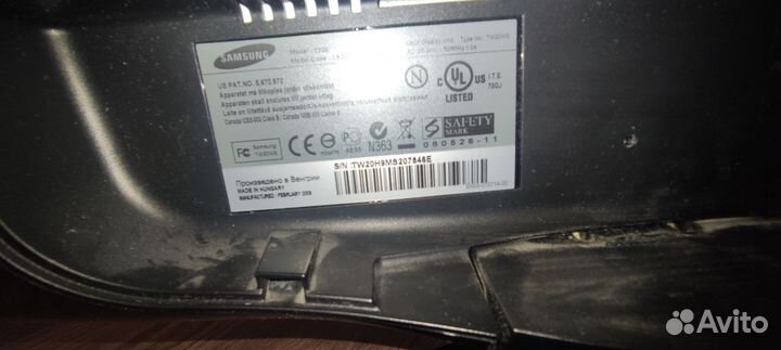 Монитор Samsung SyncMaster T200