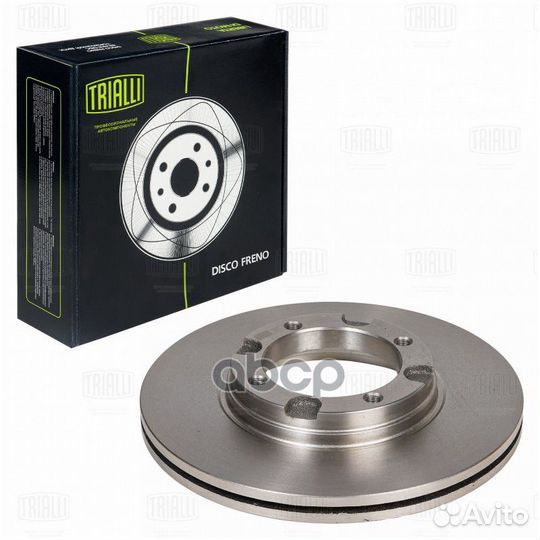 Диск тормозной hyundai accent 1.3/1.5 94-00/pony