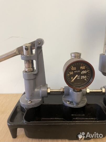 Пресс гидравлический Школьный пгпр 1961 год СССР