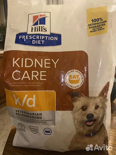 Корм для собак hills kidney care