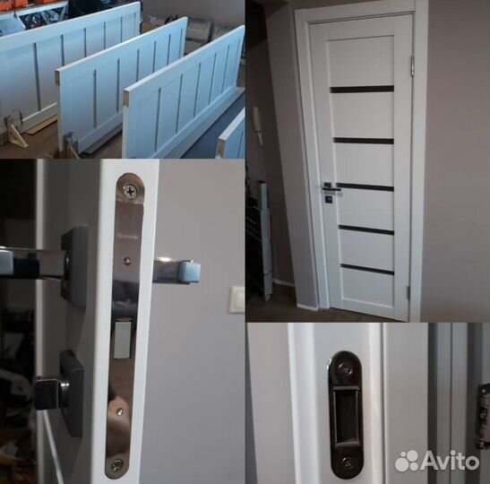 Установка межкомнатных дверей
